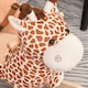 image 8 of HOMCOM Children Kids Rocking Horse Toys Giraffe Seat Belt Toddlers Baby Toy Gift