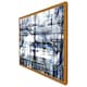 image 4 of Blue grunge pattern (Picutre Frame) Brown | XL