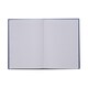image 2 of Rhino A5 192 Page Blue 8mm Lined Casebound Book