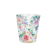Floral Bouquet Small Ceramic Plant Pot