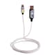 image 6 of Lazerbuilt Rick & Morty Flowing LED Lightning Charging Cable