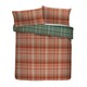 image 6 of D & D Bennet Check Duvet Cover Set Green
