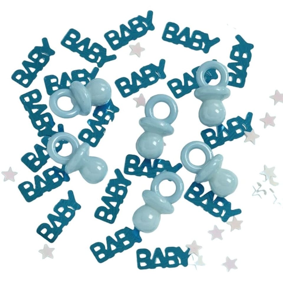 Creative Party Pacifier Baby Boy Confetti - Blue - 14g