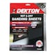 image 5 of Dekton 10 Piece Wet & Dry Sanding Sheets 280mm x 230mm Extra Fine 320 Grit
