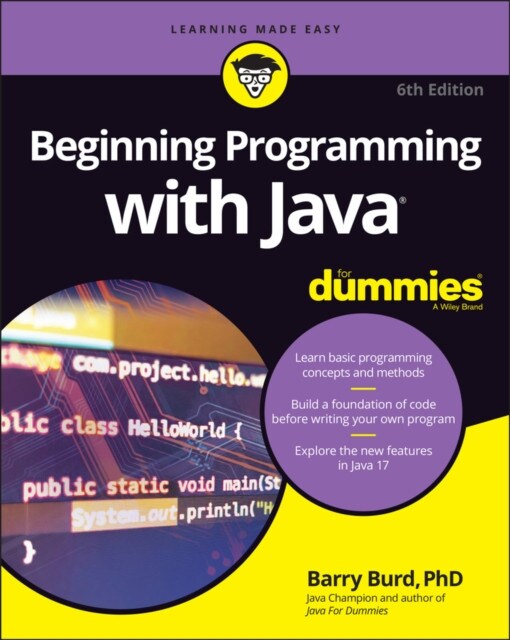 Beginning Programming with Java For Dummies Paperback Book