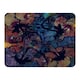 image 1 of Grunge Flower Print Blanket | Multi