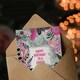 image 3 of Elegant Modern Boho Wildflowers Pink Flowers Nan Birthday Card