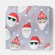 image 4 of OHS Xmas Santa Polar Fleece Throw Soft Blanket Bedspread