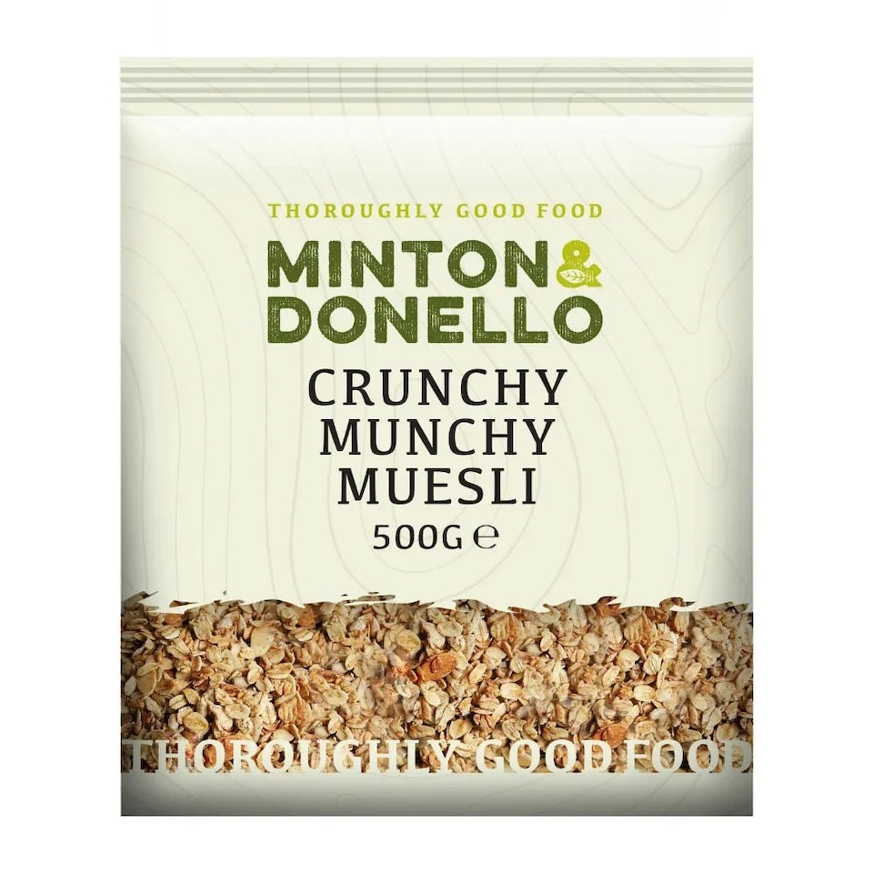 image 1 of Minton & Donello Crunchy Munchy Muesli 6 x 500g