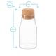 image 3 of Argon Tableware Glass Storage Bottles with Cork Lids - 180ml - Pack of 6