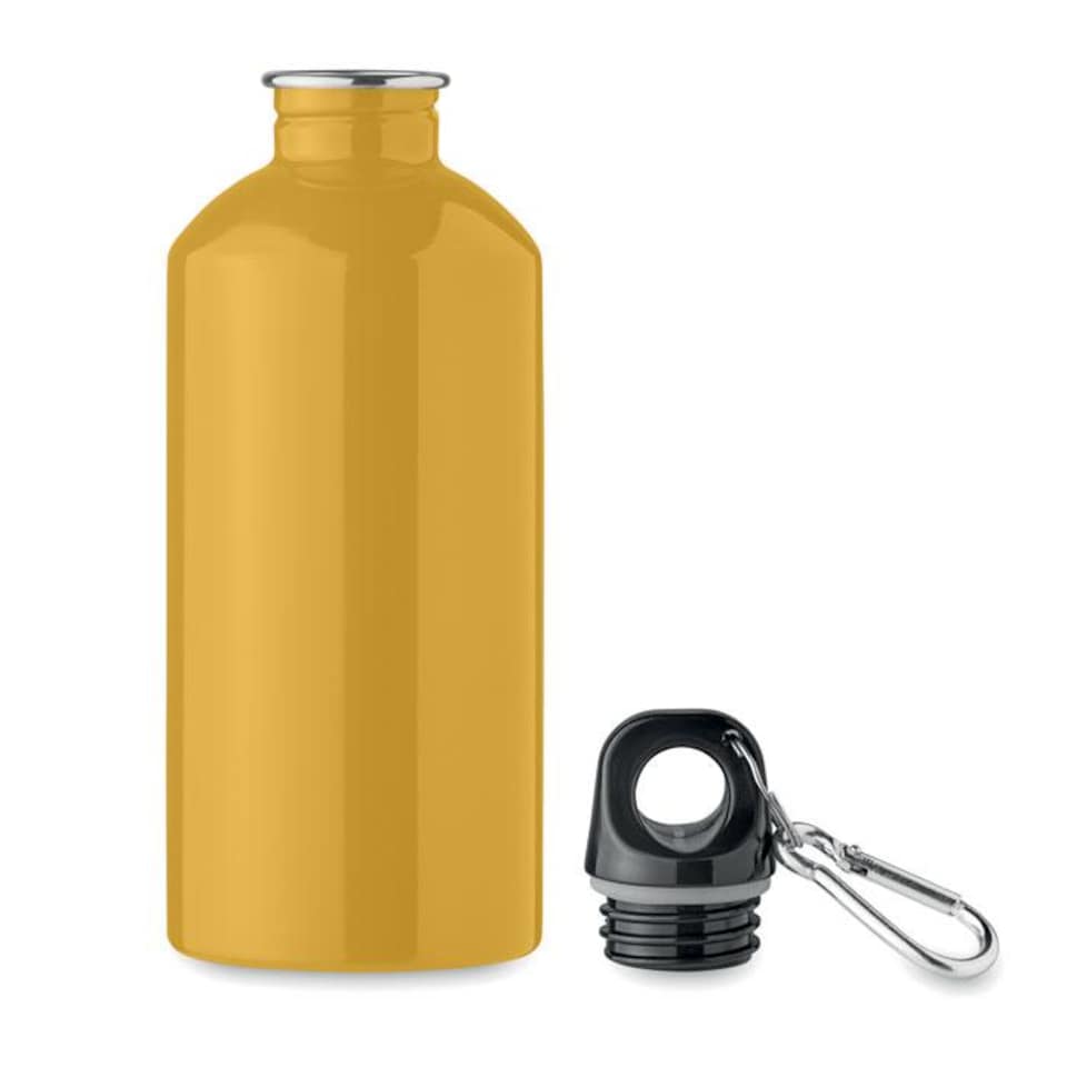 image 1 of MidOcean Remid Moss Single Wall 500ml Water Bottle | Brown | Ochre | 1