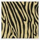 image 1 of Golden zebra (Picture Frame) White | L