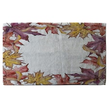 Gold & Purple Leaves (Kitchen Towel)