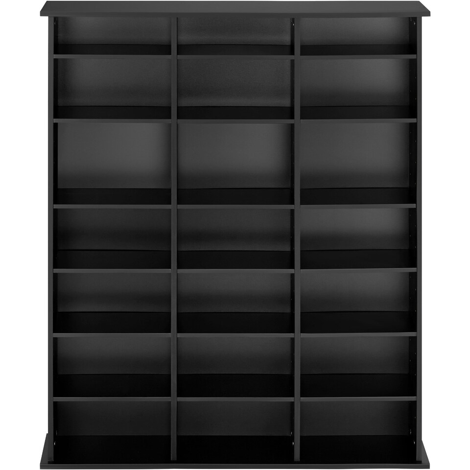 image 1 of Shelves Stevie - 21 compartments, height-adjustable, removable shelves Black