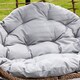 image 7 of Aylesbury Swing Egg Pod Chair - Light Grey