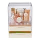 image 3 of Living and Home 3-Tier Transparent Cosmetics Storage Organizer