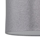 image 3 of Chrome Stick Table Lamp with Grey Glitter Shade | Chrome | Grey | Medium | 1