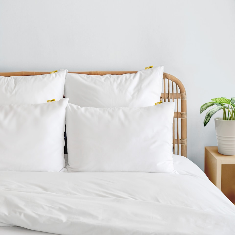 image 1 of Cosi Home 80 x 50 cm White Cooling Pillow Case - 2 Pack