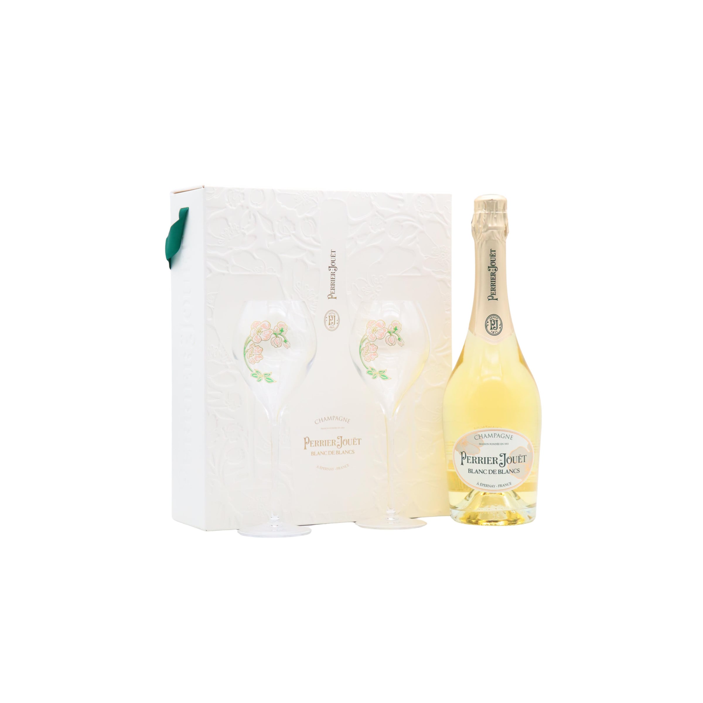 Perrier Jouet - Blanc De Blancs Champagne Glass Pack - Tesco Groceries