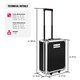 image 8 of Tool Box - 1200 piece tool set, clear arrangement on 4 levels, with wheels Black