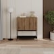 image 2 of Decortie Amira Compact Sideboard 80cm Whiskey Oak