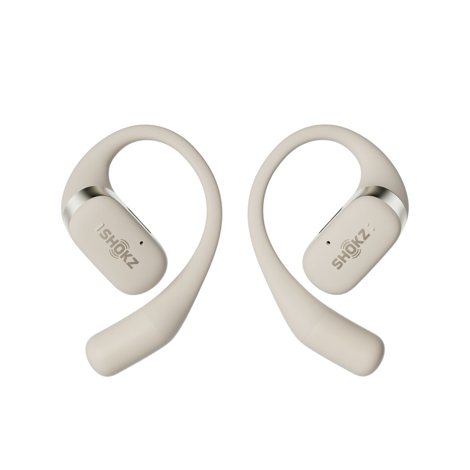 image 1 of SHOKZ OPENFIT BEIGE SPORTS HEADPHONES