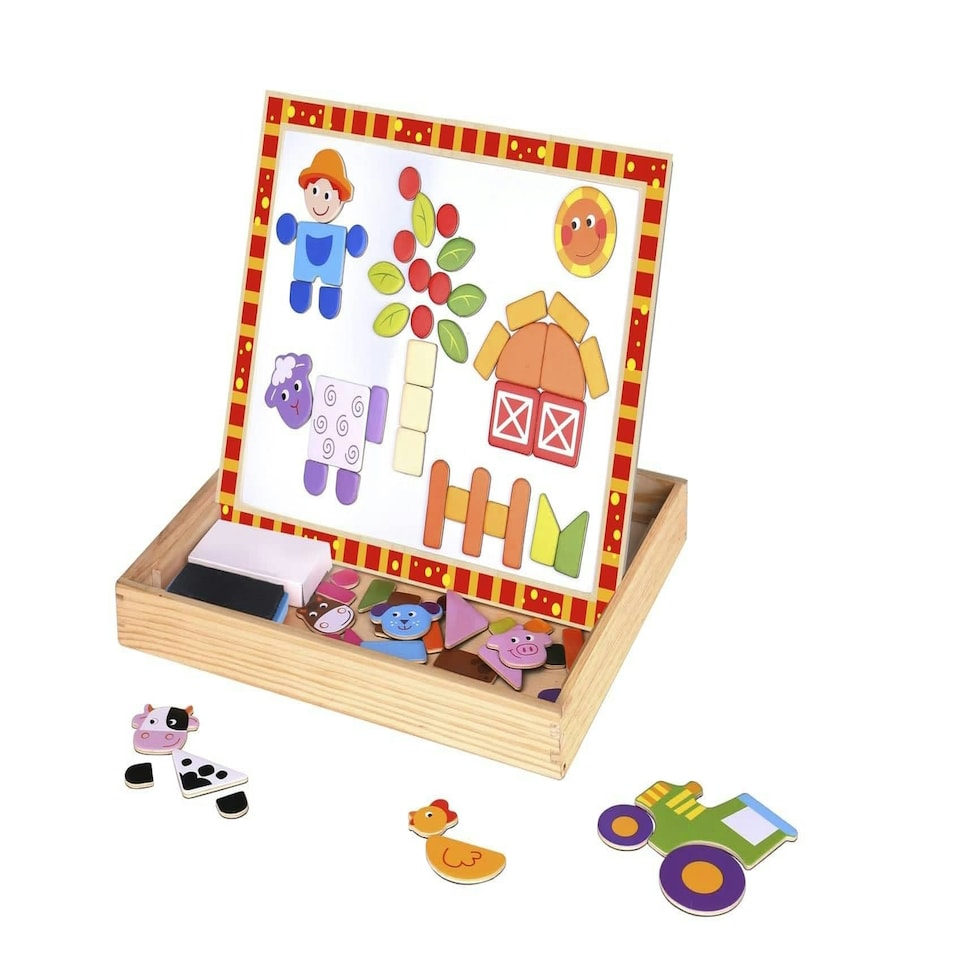Magnetic Puzzle - Farm - Tooky Toy