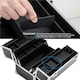 image 5 of Yaheetech Professional Makeup Case with Adjustable Dividers | Black