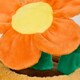 image 5 of Warmies Plush Orange Flower Pot Microwavable LARGE