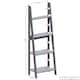 image 3 of Vida Designs Bristol 4 Tier Step Ladder Bookcase Display Storage, Grey