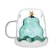 image 3 of MidOcean Verde Borosilicate Glass Christmas Double Wall Mug - Green - One Size
