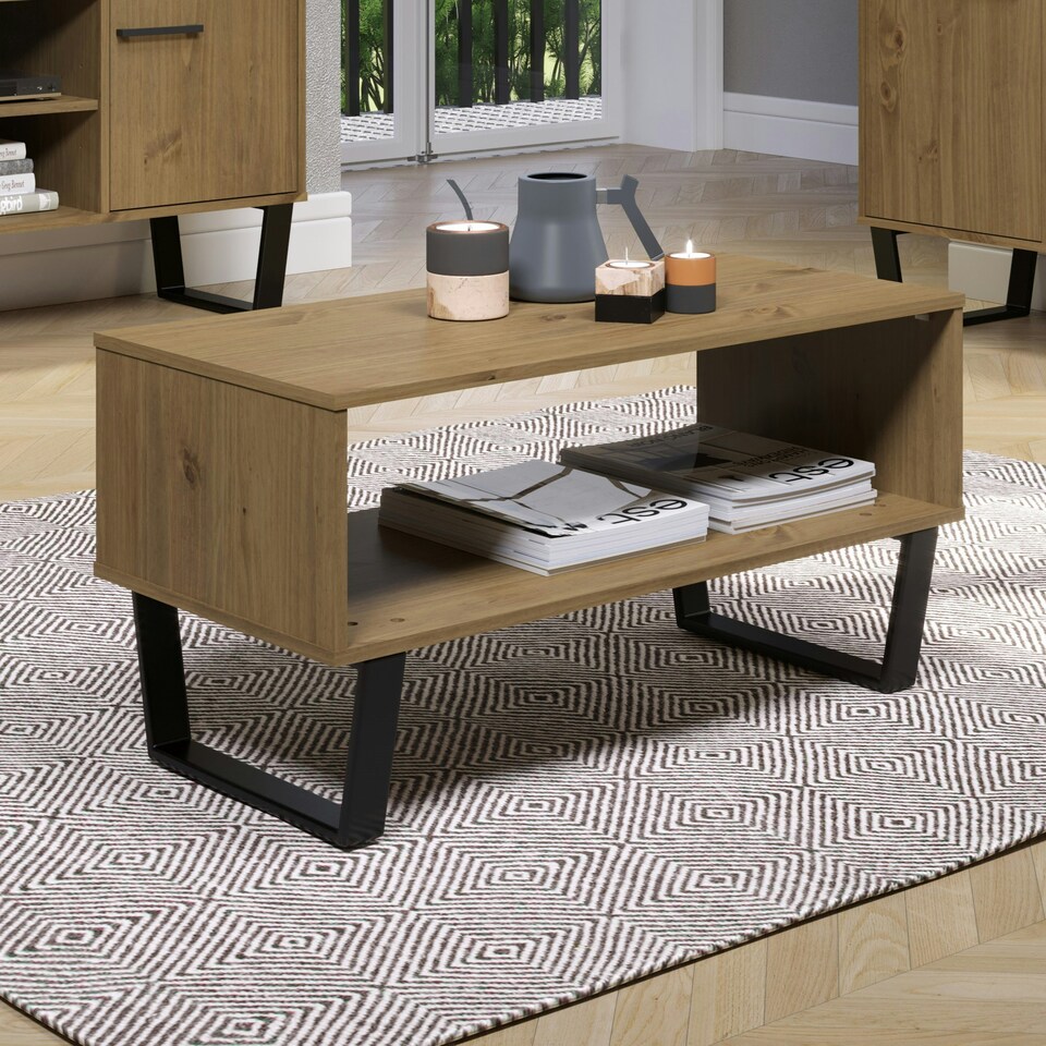 image 1 of Texas, Open Coffee Table Brown