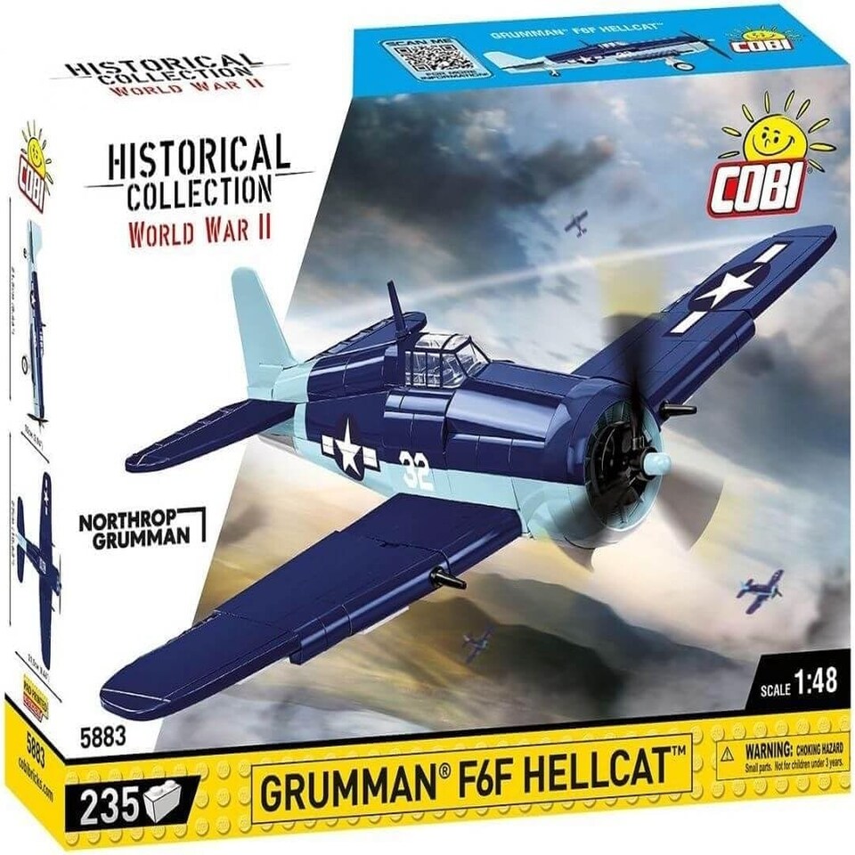 image 1 of Cobi - World War II - Grumman F6F Hellcat 235 pcs