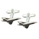 image 1 of Concorde Plane Cufflinks - Onyx Art CK186