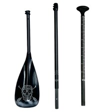 Riding not Hiding Carbon Nylon 3-Piece Paddle | Black | Midi