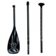 image 1 of Riding not Hiding Carbon Nylon 3-Piece Paddle | Black | Midi