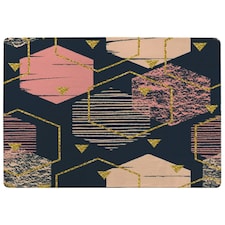 Hexagons (Rug) Multi | Medium: 80x150cm