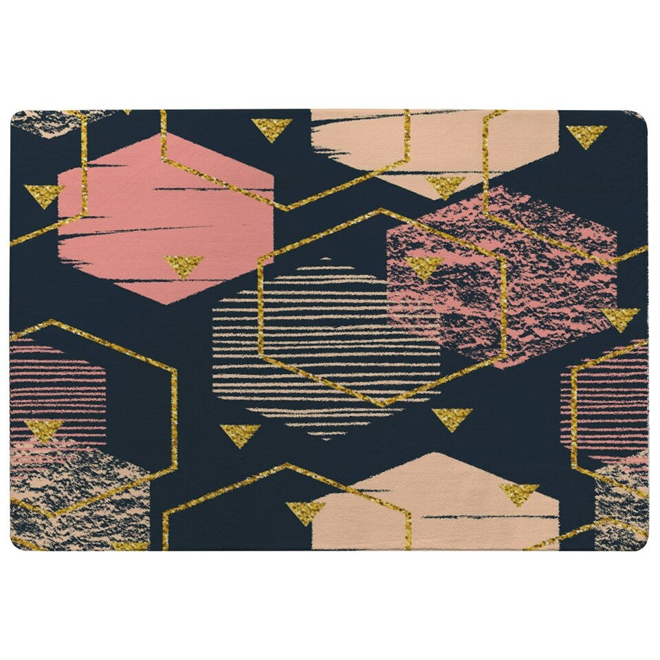 image 1 of Hexagons (Rug) Multi | Medium: 80x150cm