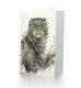 image 2 of Manul Pallas Cat Lover Wildflower Animal Portrait Greeting Card