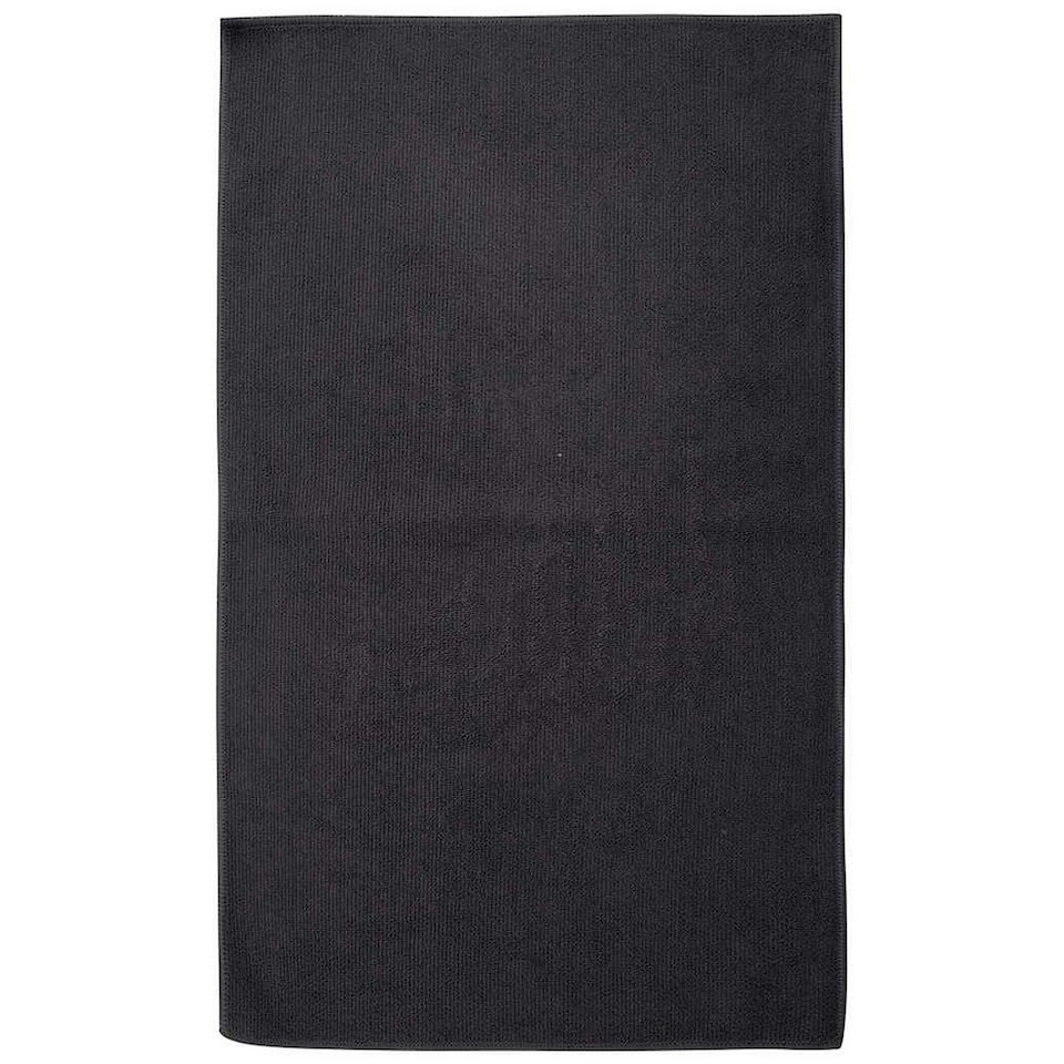 Towel City Microfibre Guest Towel - Steel Grey - One Size