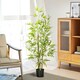 image 6 of Artificial Plant Bamboo Artificial Tree Height 120 cm with Pot