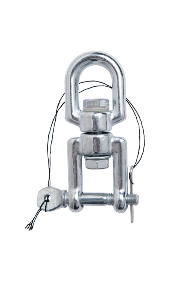 image 1 of Swivel Power Hook for Hanging Chair | Silver
