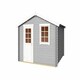 image 3 of Wels 3-Log Cabin, Wooden Garden Room, Timber Summerhouse, Home Office - L339.8 x W320 x H245.1 cm Brown