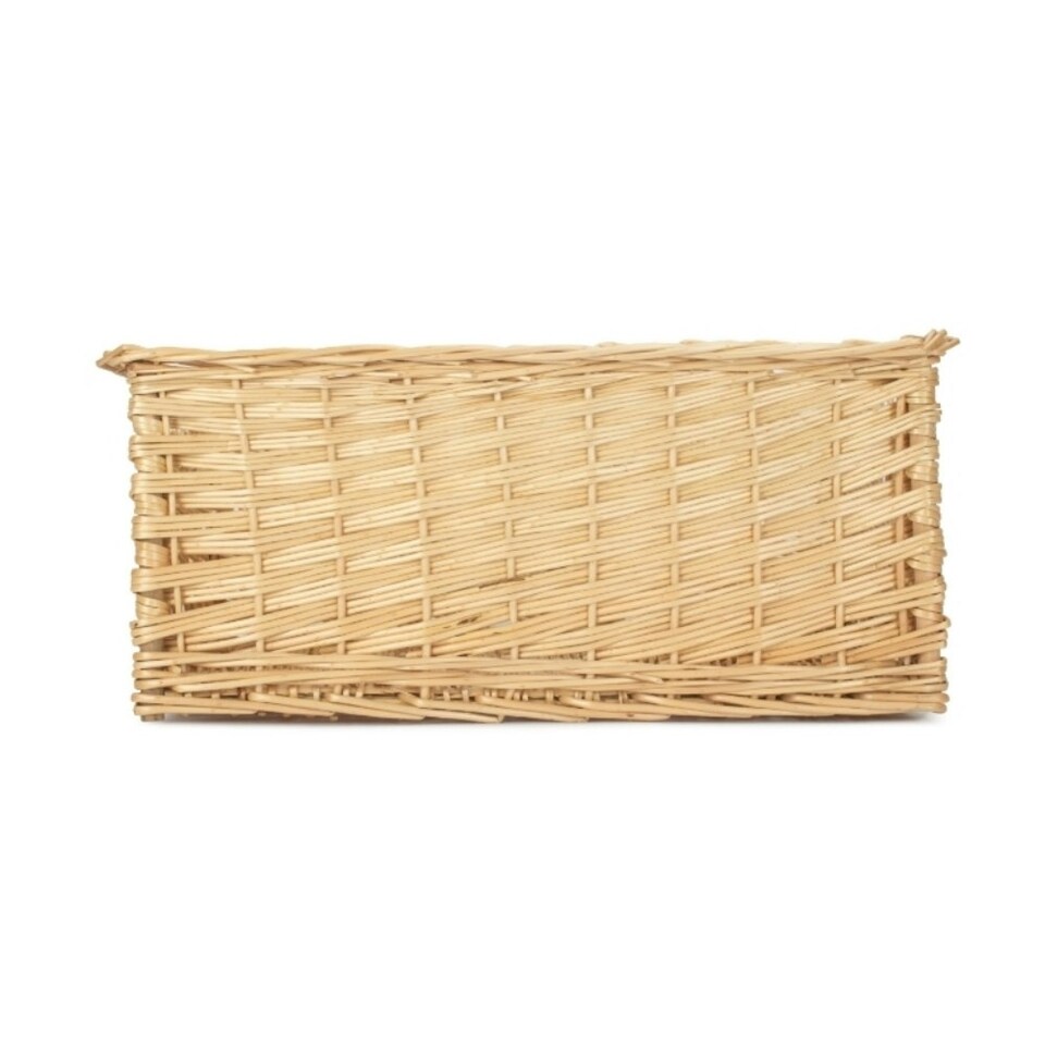 image 1 of wicker Large Kitchen Storage wicker Basket | Brown | Brown