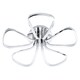 image 1 of BHS Alvar LED Petals Ceiling Light | Silver | Chrome | 1