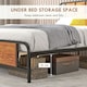 image 10 of HOMCOM King Size Bed Frame, Steel Base w/ Headboard, 160 x 207cm