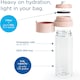 image 3 of BRITA Water Filter Bottle Apricot (600ml) incl. 2x MicroDisc Filters