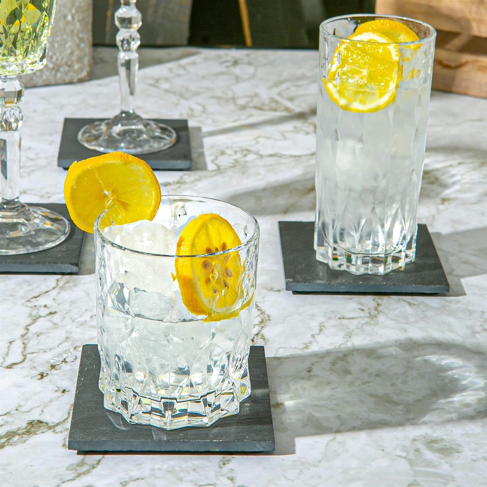 image 1 of RCR Crystal 6 Piece Marilyn Whisky Glasses Set - 337ml