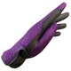 image 9 of Woof Wear Zennor Horse Riding Gloves Black | Size: 8
Colour: Black/Electric Blue