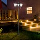 image 2 of Outsunny Outdoor Garden Solar Light with Base Energy-efficient IP44 Dimmable